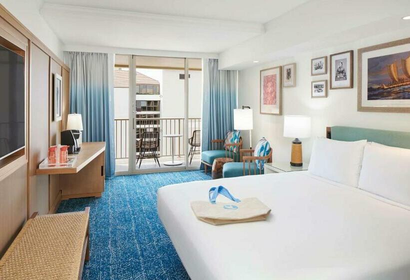 اتاق استاندارد با تخت بزرگ, Outrigger Reef Waikiki Beach Resort