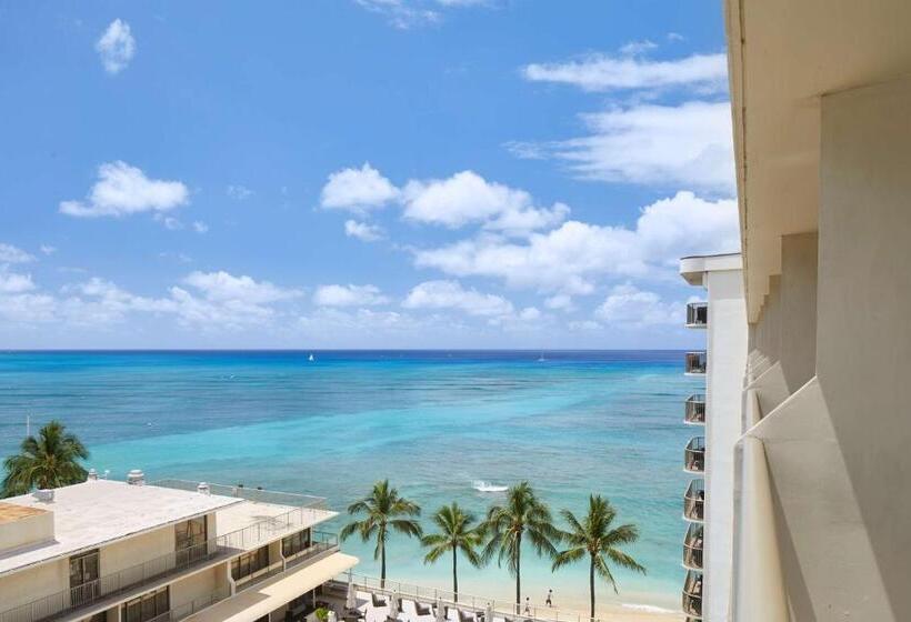 Club Room Sea View, Outrigger Reef Waikiki Beach Resort