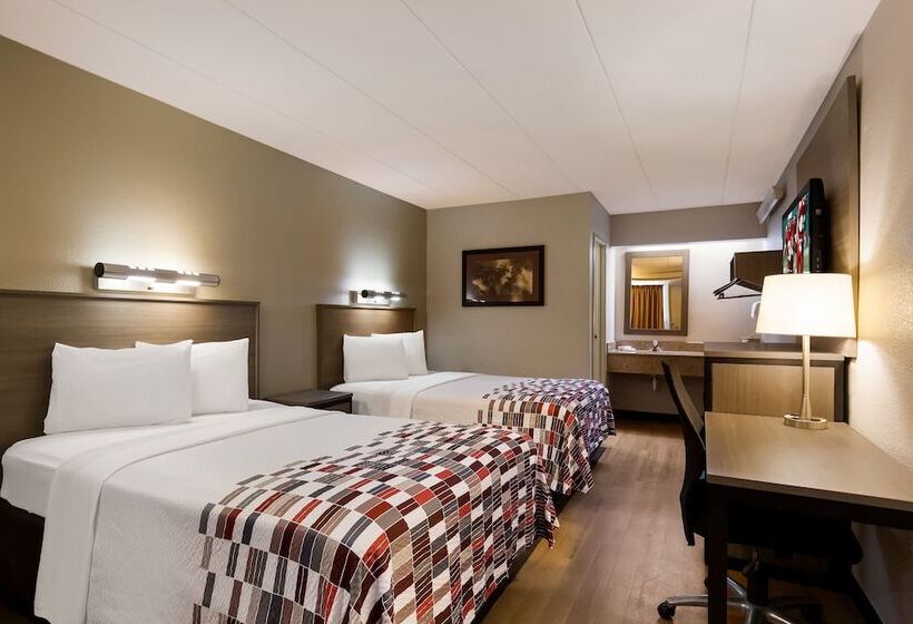 디럭스 룸, Red Roof Inn Wilkesbarre Arena
