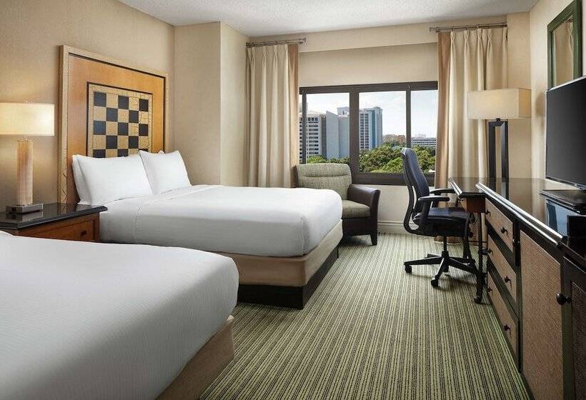 اتاق استاندارد با 2 تخت دوبل, Hilton Orlando Lake Buena Vista   Disney Springs® Area