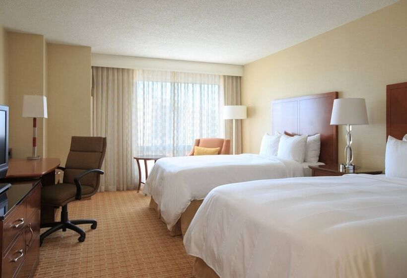اتاق استاندارد با 2 تخت دوبل, Gaithersburg Marriott Washingtonian Center