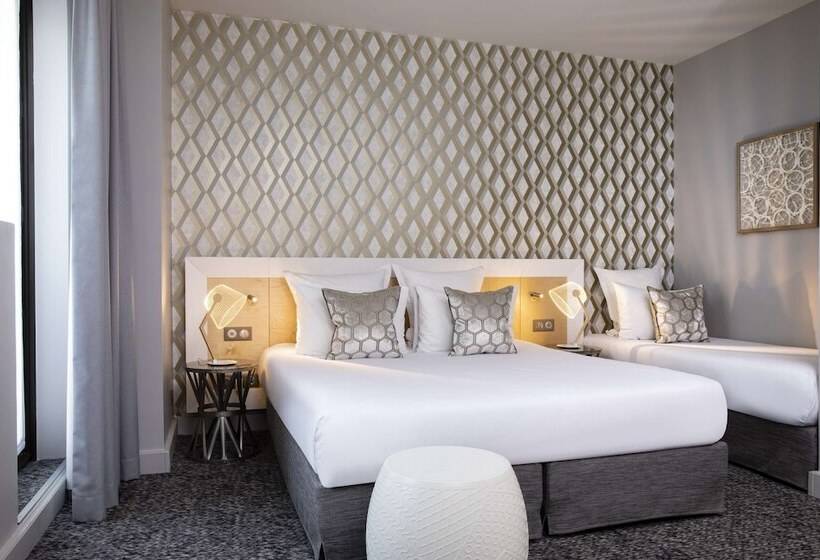 اتاق استاندارد چهار تخته, Paris Bastille