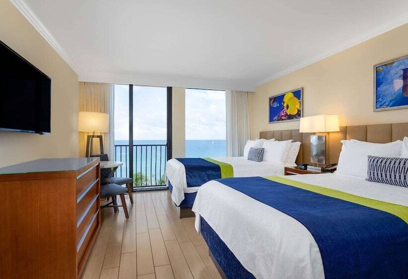 스탠다드 룸 더블 침대 2개, Wyndham Deerfield Beach Resort