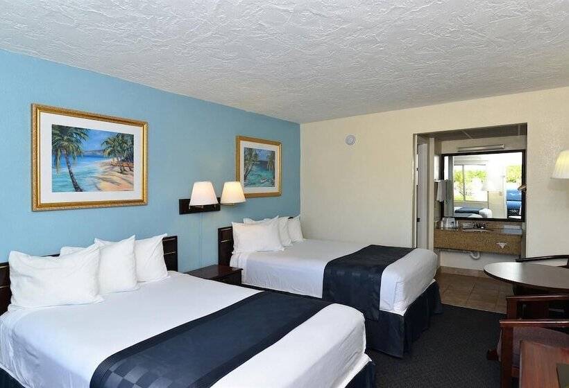 חדר סטנדרט שתי מיטות זוגיות, Americas Best Value Inn Bradenton Sarasota