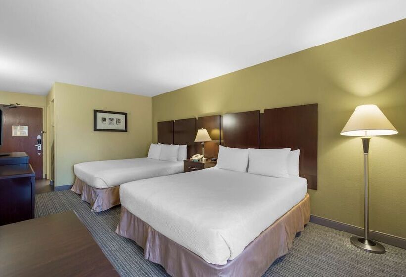 带2个双人床的标准工作室, Best Western Plus Plaza By The Green