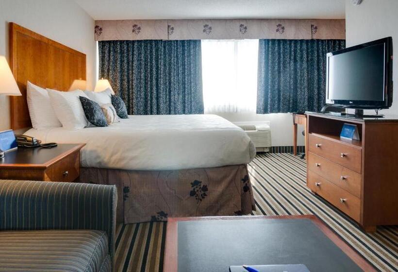 キングサイズベッドのスタンダードルーム, Best Western Plus Suites Downtown Calgary
