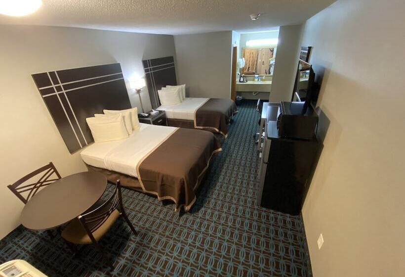 Номер Стандарт 2 Двуспальные Кровати, Deluxe Inn   Fayetteville I 95