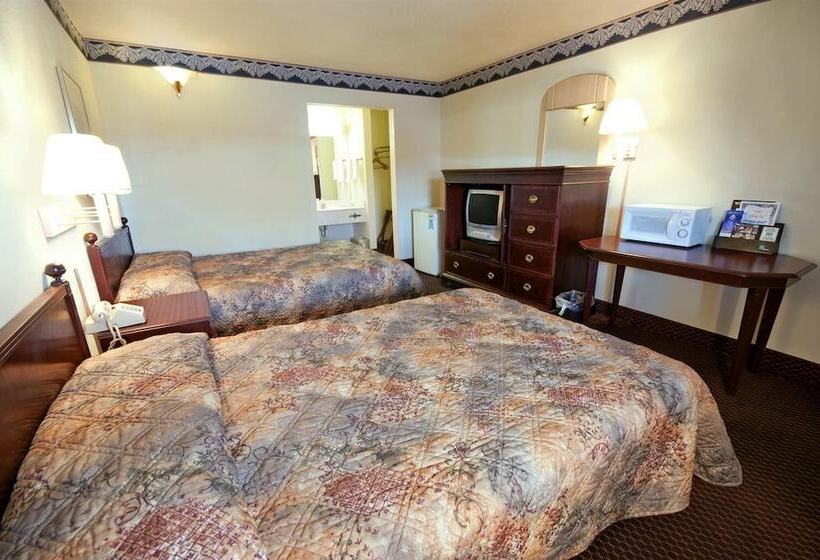Номер Стандарт 2 Двуспальные Кровати, Americas Best Value Inn Roxboro