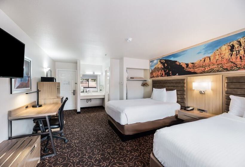 스탠다드 룸 더블 침대 2개, Greentree Inn Sedona