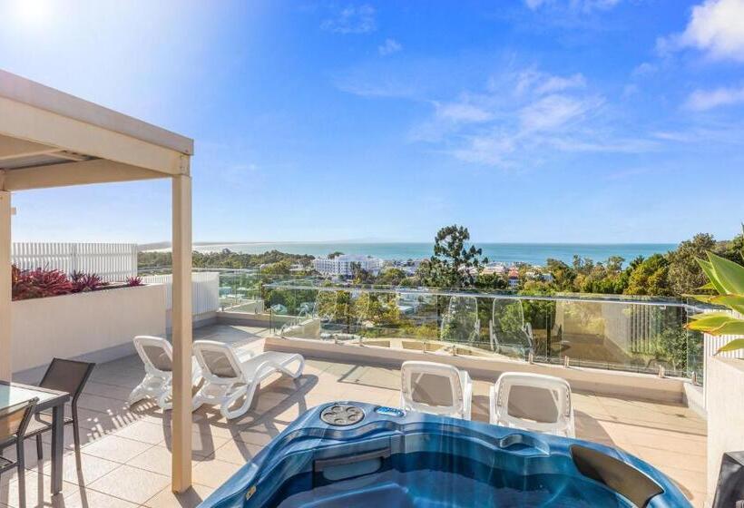 1침실 펜트하우스 아파트, Noosa Crest Resort