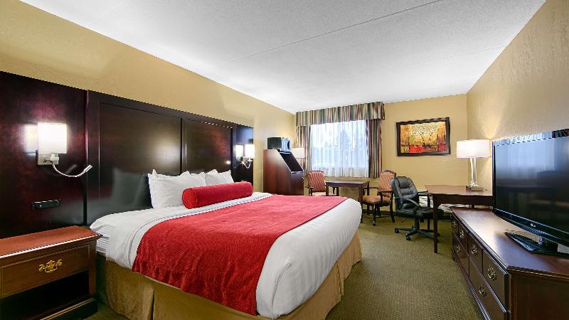キングサイズベッドのデラックススイート, Super 8 By Wyndham Drayton Valley