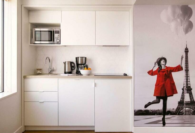 Apartamento 2 Dormitórios, Aparthotel Adagio Paris Centre Tour Eiffel