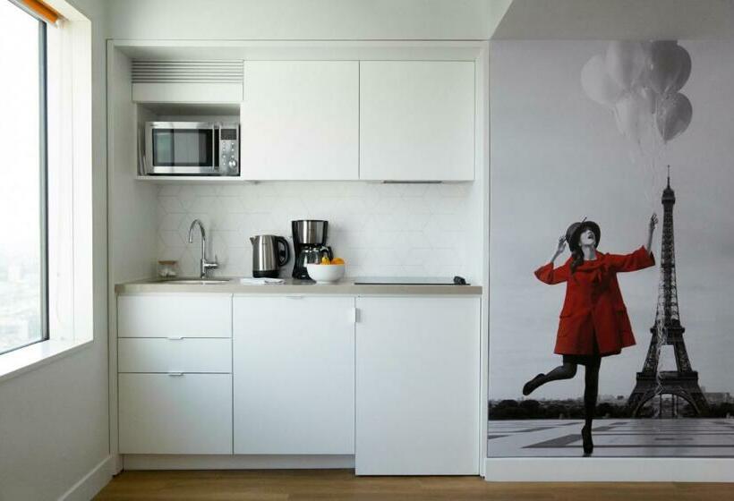 Apartamento 2 Dormitórios, Aparthotel Adagio Paris Centre Tour Eiffel