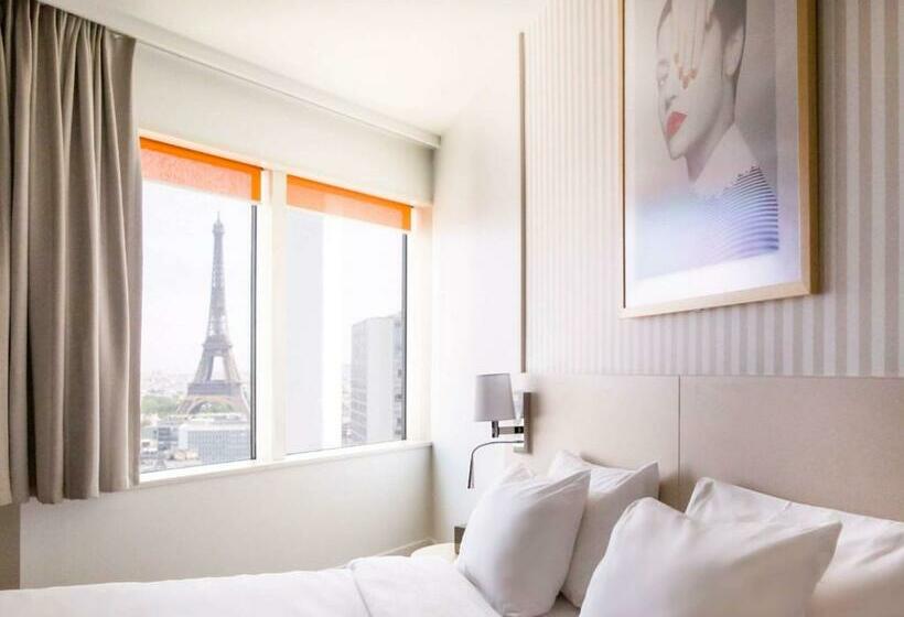 Apartamento 1 Dormitório com Vistas, Aparthotel Adagio Paris Centre Tour Eiffel