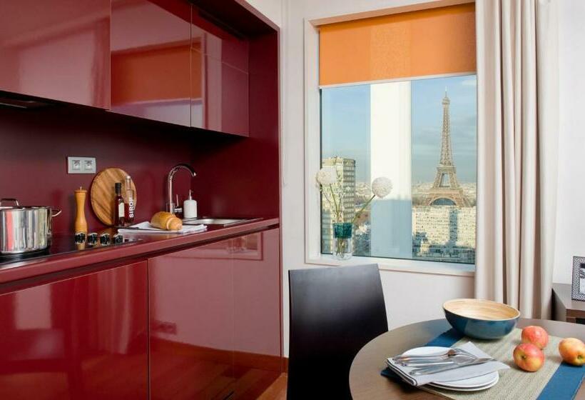 Apartamento 1 Dormitório com Vistas, Aparthotel Adagio Paris Centre Tour Eiffel