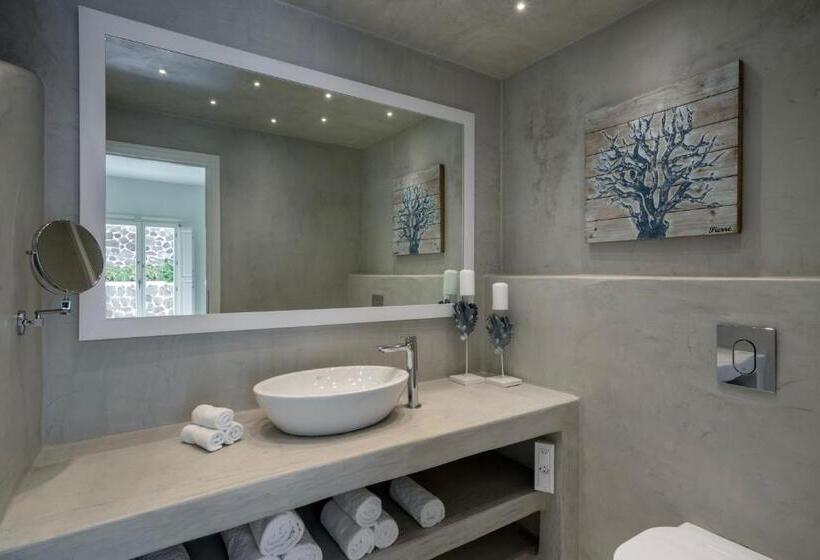스탠다드 룸 수중안마기 바다 전망, Vedema, A Luxury Collection Resort, Santorini