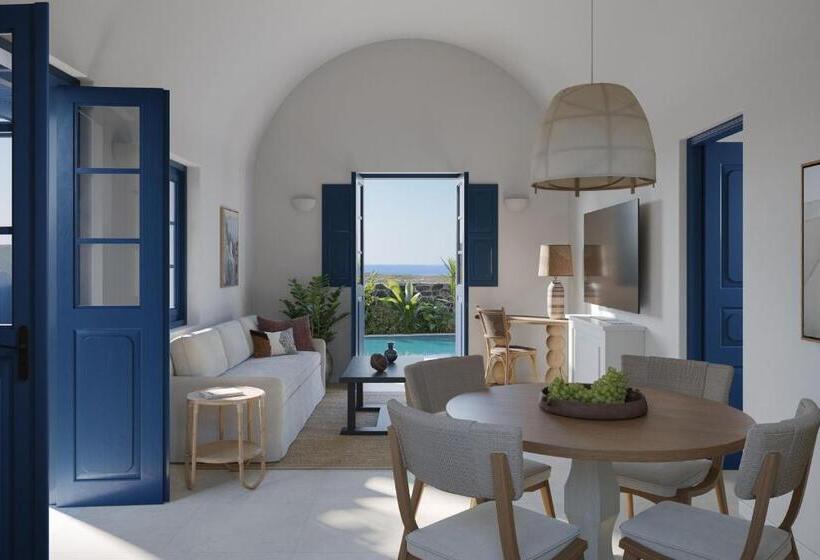 수영장이 있는 3베드룸 빌라, Vedema, A Luxury Collection Resort, Santorini