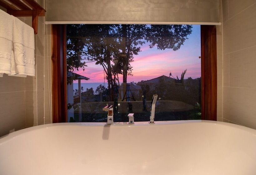 اتاق لوکس با چشم‌انداز باغ, Camia Resort & Spa