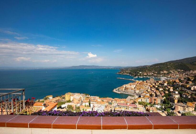 Апартаменты 1 Спальня Вид на Море, Residence Sole Dell'argentario