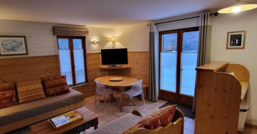 Апартаменты 1 Спальня с Видом, Locations Appartements & Chalets   Village Piéton, Vue Glaciers
