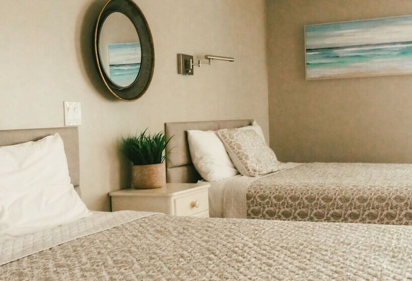 クイーンサイズベッドのスタンダードルーム, Atlantic Motel