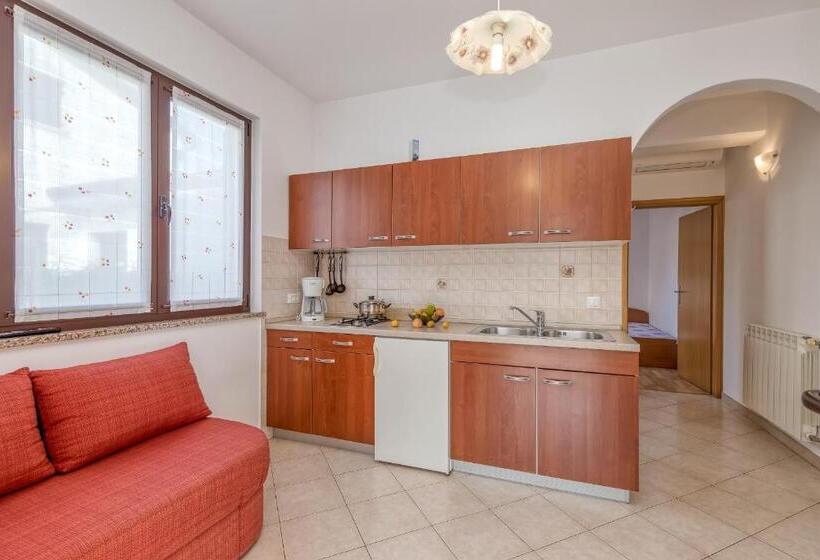 شقة غرفة واحدة مزودة بتراس, Apartment Complex Silva Rovinj