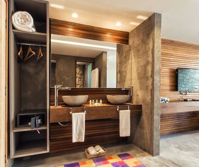 바다 전망 스탠다드 방갈로, Pedras Do Patacho Hotel Boutique Experience