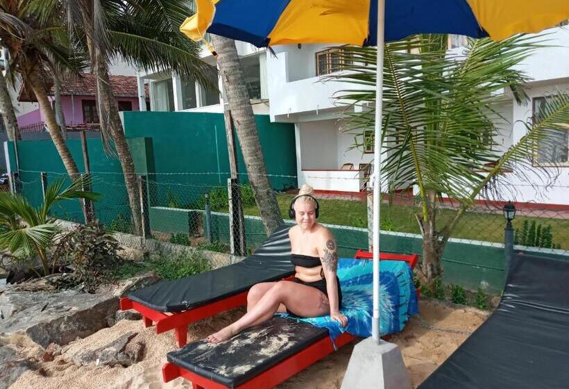 豪华海景房, New Seaside Inn Hikkaduwa