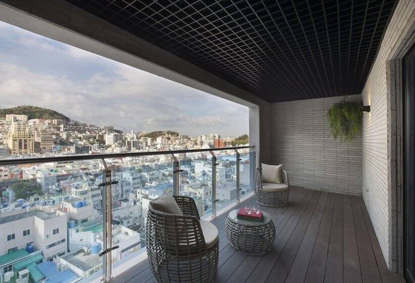 标准间带阳台, Nampo Hound Hotel Premier