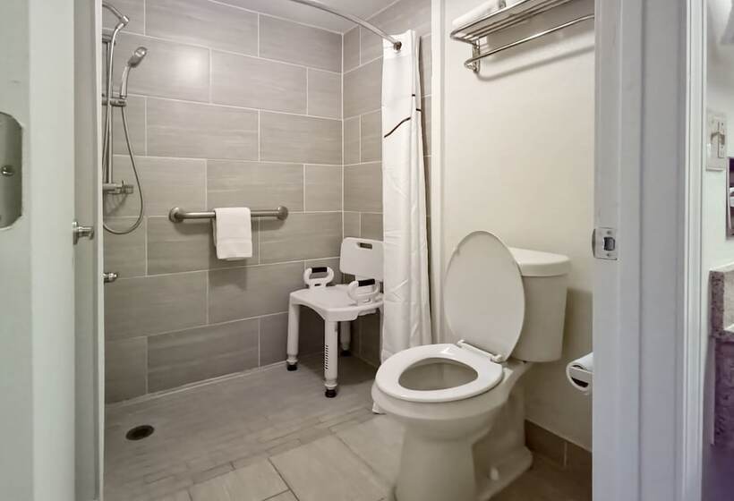quarto Deluxe Adaptado para Deficientes Físicos, Red Roof Inn Tallahassee East