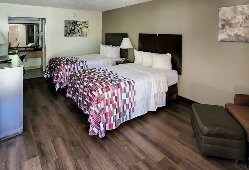 quarto Deluxe Adaptado para Deficientes Físicos, Red Roof Inn Tallahassee East