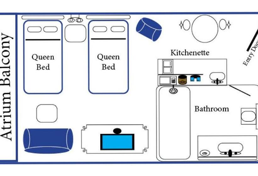 اتاق استاندارد, Carousel Resort Hotel And Condominiums
