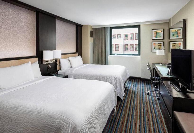 اتاق استاندارد با 2 تخت دوبل, Courtyard New York Manhattan/times Square