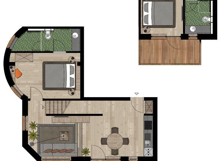 آپارتمان 2 خوابه, Chalet Obergurgl Luxury Apartments