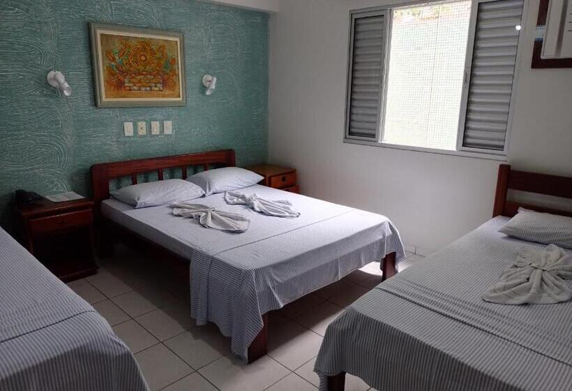 اتاق استاندارد چهار تخته, Pousada Porto Do Itagua