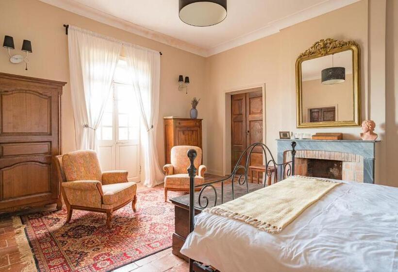 Номер Deluxe с Балконом, Chambre D Hôtes Château Montplaisir