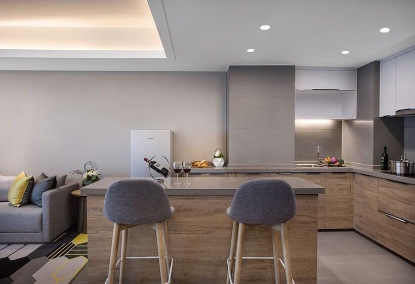 Апартаменты Ejecutiva 2 Спальни, Citadines Keqiao Shaoxing