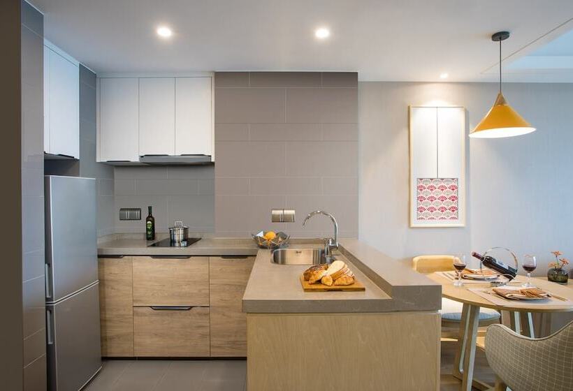 带3个卧室的优质公寓, Citadines Keqiao Shaoxing
