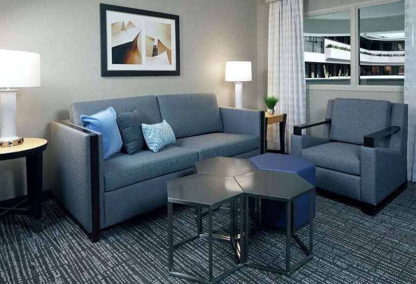 스위트 킹사이즈 침대, Embassy Suites By Hilton Baltimore At Bwi Airport