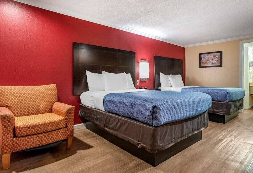 ２ダブルベッドのスタンダードルーム, Econo Lodge