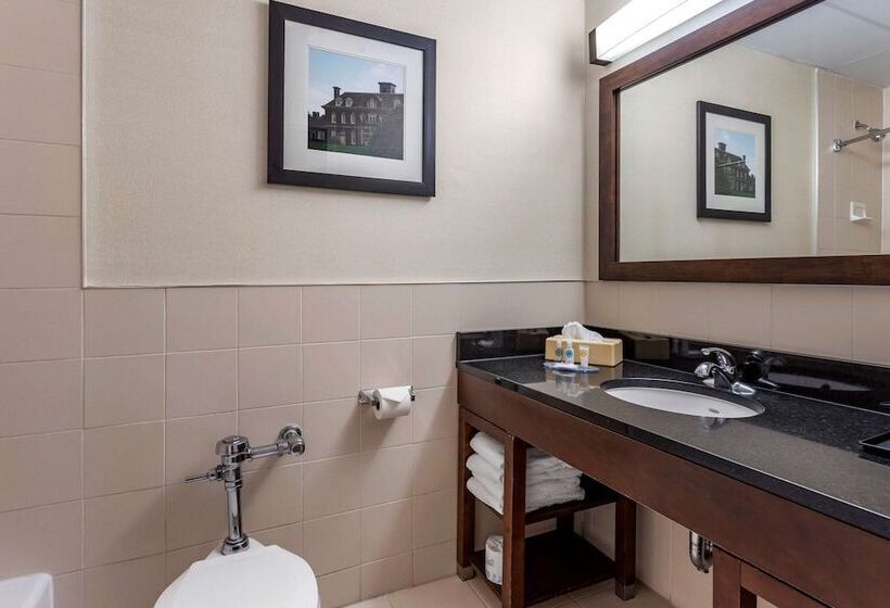 带2个双人床的标准工作室, Comfort Inn Syossetlong Island