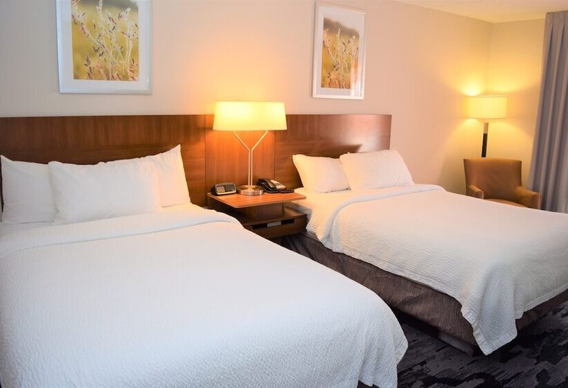 Номер Стандарт 2 Двуспальные Кровати, Fairfield Inn Corning Riverside