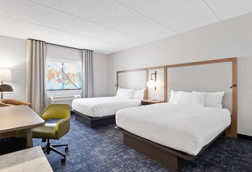 Номер Стандарт 2 Двуспальные Кровати, Fairfield Inn & Suites By Marriott Hickory
