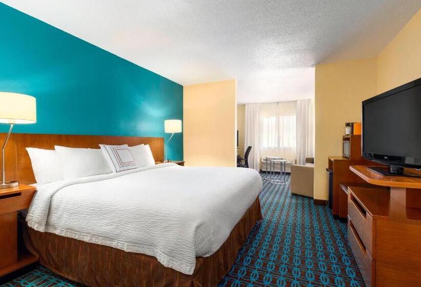 Номер Deluxe Кровать Кинг, Fairfield Inn & Suites Saginaw