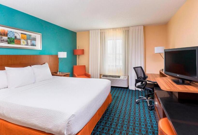 اتاق استاندارد با تخت بزرگ, Fairfield Inn & Suites By Marriott Galesburg