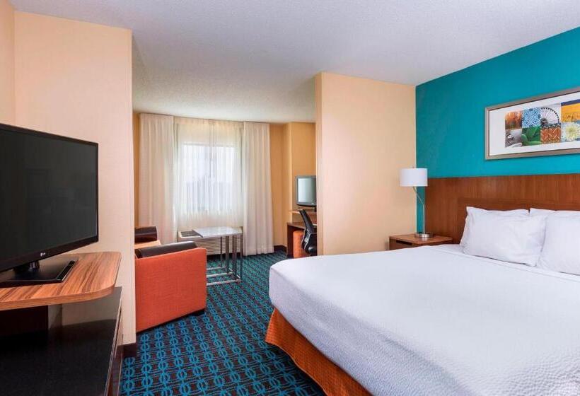 استودیوی استاندارد با تخت دوبل, Fairfield Inn & Suites By Marriott Galesburg