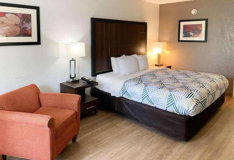 Номер Стандарт Кровать Кинг Адаптированный для Инвалидов, Motel 6 Opelika Al