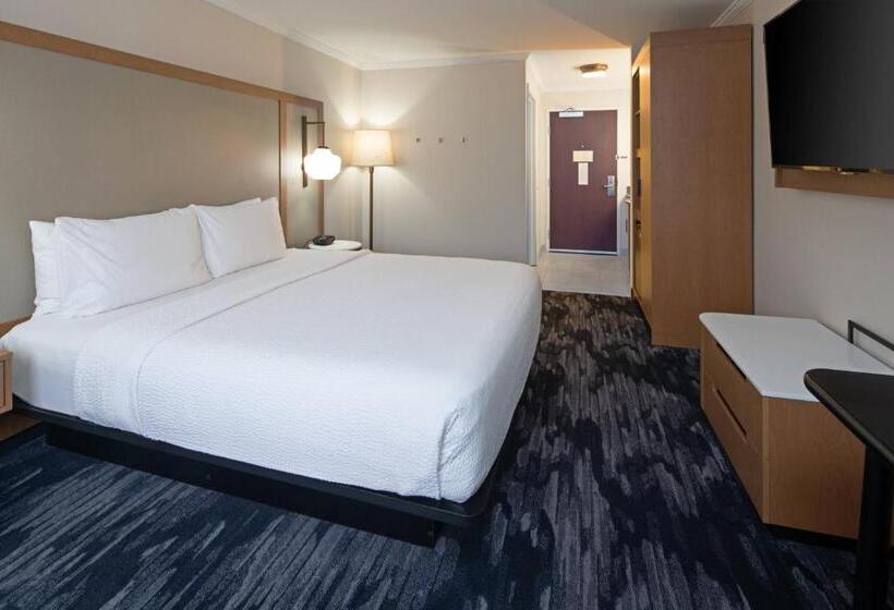 Engelliler için Büyük Çift Kişilik Yataklı Standart Oda, Fairfield By Marriott Inn & Suites Seattle Seatac Airport