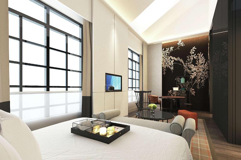 스탠다드 룸 킹사이즈 침대, Hilton Beijing Daxing