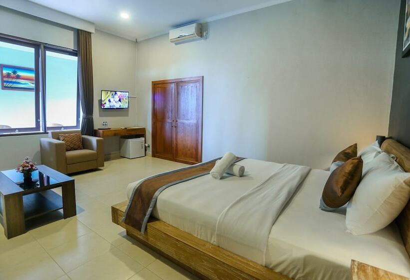 Pokój Deluxe, Curve House Umalas
